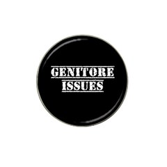 Genitore Issues  Hat Clip Ball Marker by ConteMonfrey