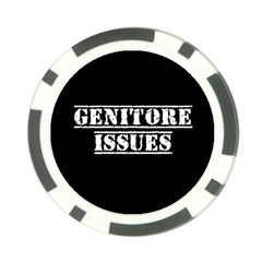 Genitore Issues  Poker Chip Card Guard (10 Pack) by ConteMonfrey