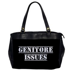 Genitore Issues  Oversize Office Handbag by ConteMonfrey