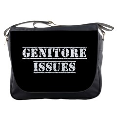 Genitore Issues  Messenger Bag by ConteMonfrey