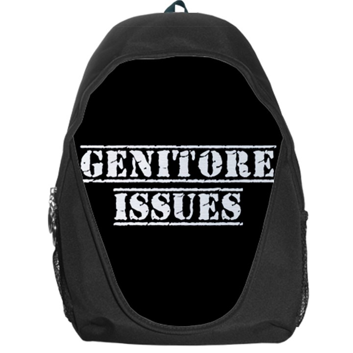 Genitore Issues  Backpack Bag