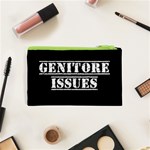 Genitore Issues  Cosmetic Bag (XS) Back