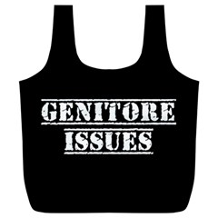 Genitore Issues  Full Print Recycle Bag (xxxl) by ConteMonfrey