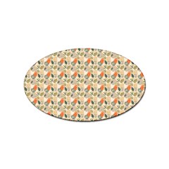 Abstract Pattern Sticker Oval (10 pack)