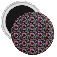 Paisley Pattern 3  Magnets