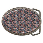 Paisley Pattern Belt Buckles Front