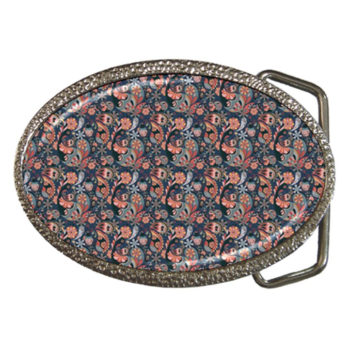 Paisley Pattern Belt Buckles