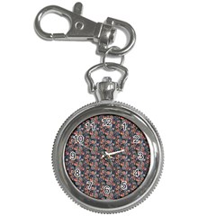 Paisley Pattern Key Chain Watches