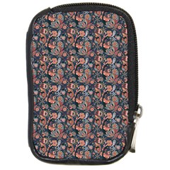 Paisley Pattern Compact Camera Leather Case