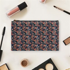 Paisley Pattern Cosmetic Bag (Medium)