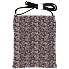 Paisley Pattern Shoulder Sling Bag