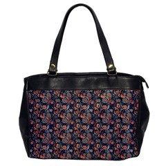 Paisley Pattern Oversize Office Handbag