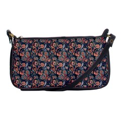 Paisley Pattern Shoulder Clutch Bag