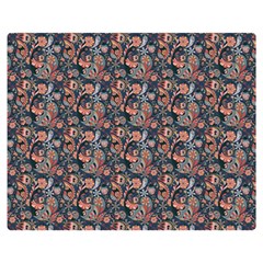 Paisley Pattern Double Sided Flano Blanket (Medium) 