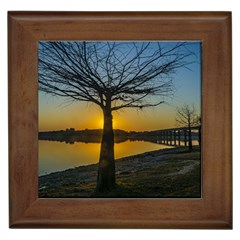 Grande Stream Landscape, Flores, Uruguay002 Framed Tile by dflcprintsclothing