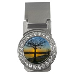 Grande Stream Landscape, Flores, Uruguay002 Money Clips (cz)  by dflcprintsclothing