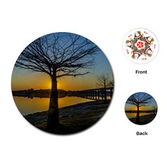 Grande Stream Landscape, Flores, Uruguay002 Playing Cards Single Design (round) by dflcprintsclothing