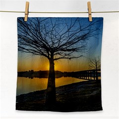 Grande Stream Landscape, Flores, Uruguay002 Face Towel by dflcprintsclothing