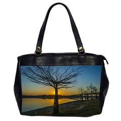 Grande Stream Landscape, Flores, Uruguay002 Oversize Office Handbag (2 Sides) by dflcprintsclothing