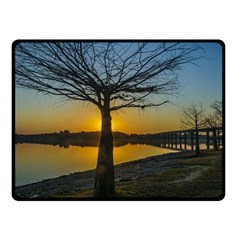 Grande Stream Landscape, Flores, Uruguay002 Fleece Blanket (small) by dflcprintsclothing