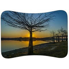 Grande Stream Landscape, Flores, Uruguay002 Velour Seat Head Rest Cushion by dflcprintsclothing