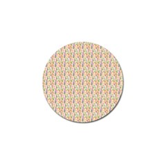 Water Color Pattern Golf Ball Marker (4 Pack) by designsbymallika