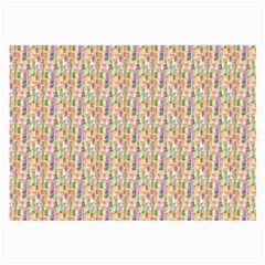 Water Color Pattern Large Glasses Cloth (2 Sides)