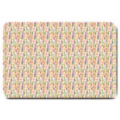 Water Color Pattern Large Doormat by designsbymallika