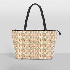 Water Color Pattern Classic Shoulder Handbag