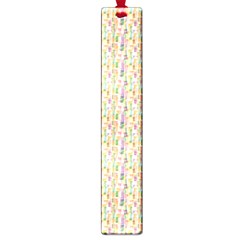 Water Color Pattern Large Book Marks