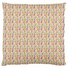 Water Color Pattern Standard Flano Cushion Case (One Side)