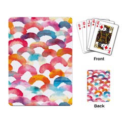 Rainbow Pattern Playing Cards Single Design (rectangle) by designsbymallika