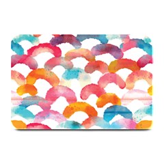 Rainbow Pattern Plate Mats by designsbymallika