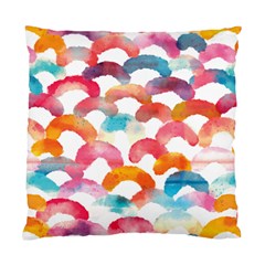 Rainbow Pattern Standard Cushion Case (two Sides) by designsbymallika