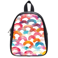 Rainbow Pattern School Bag (small) by designsbymallika