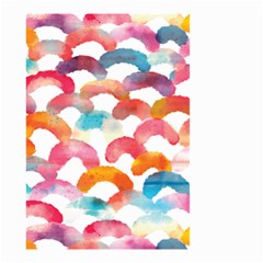 Rainbow Pattern Small Garden Flag (two Sides) by designsbymallika