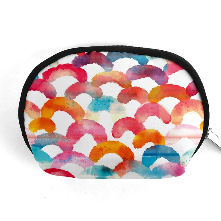 Rainbow Pattern Accessory Pouch (Medium)