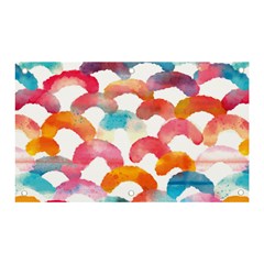 Rainbow Pattern Banner And Sign 5  X 3 