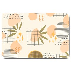 Abstract Art Large Doormat by designsbymallika