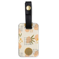 Abstract Art Luggage Tag (one Side) by designsbymallika