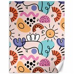 Abstract Doodle Pattern Canvas 12  x 16  11.86 x15.41  Canvas - 1