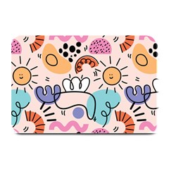 Abstract Doodle Pattern Plate Mats