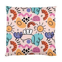 Abstract Doodle Pattern Standard Cushion Case (two Sides)