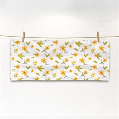 Cute Flower Design Hand Towel by designsbymallika