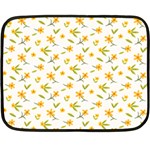 Cute Flower Design Fleece Blanket (Mini) 35 x27  Blanket