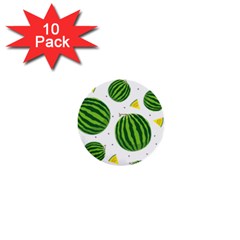 Watermelon Fruit 1  Mini Buttons (10 Pack)  by ConteMonfrey