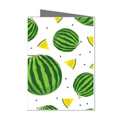 Watermelon Fruit Mini Greeting Cards (pkg Of 8)