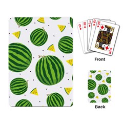 Watermelon Fruit Playing Cards Single Design (rectangle) by ConteMonfrey