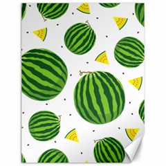 Watermelon Fruit Canvas 12  X 16  by ConteMonfrey