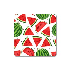 Watermelon Cuties White Square Magnet by ConteMonfrey